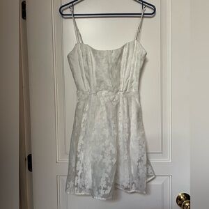 Lucy in the Sky - Lana Aline - White Floral Mini Dress